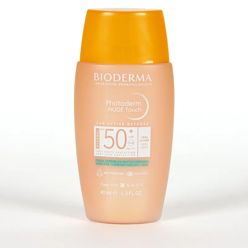 Bioderma Photoderm NUDE SPF50+ Muy Claro, 40ml.