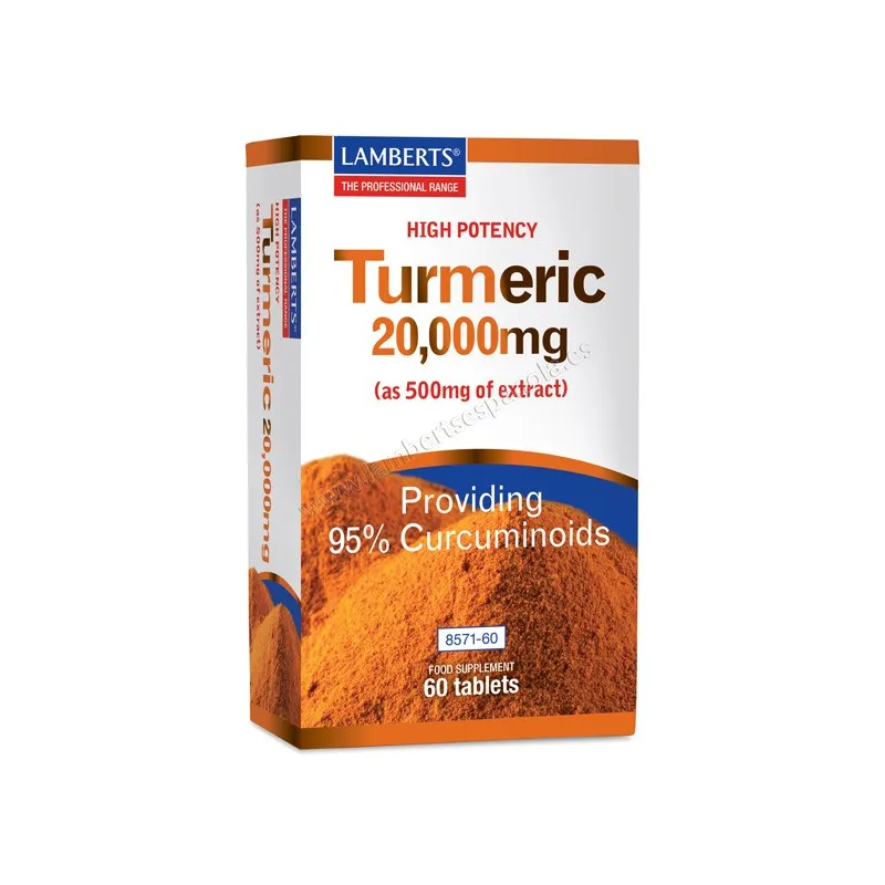 CURCUMA(TURMERIC) 60 COMP LAMBERTS CURCUMA(TURMERIC) 60 COMP LAMBERTS