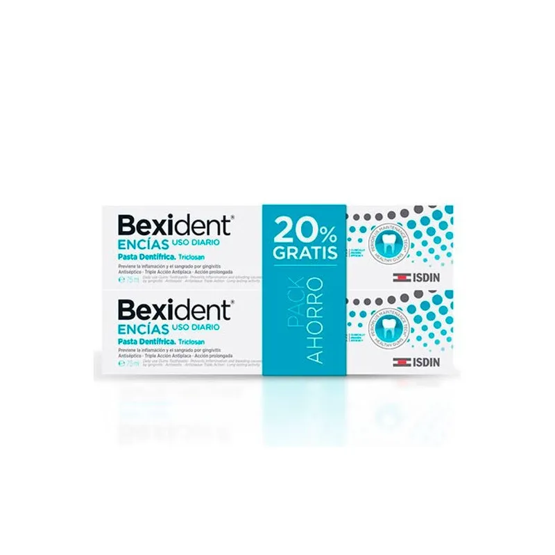 Bexident Encías Pasta Duplo, 2x125ml