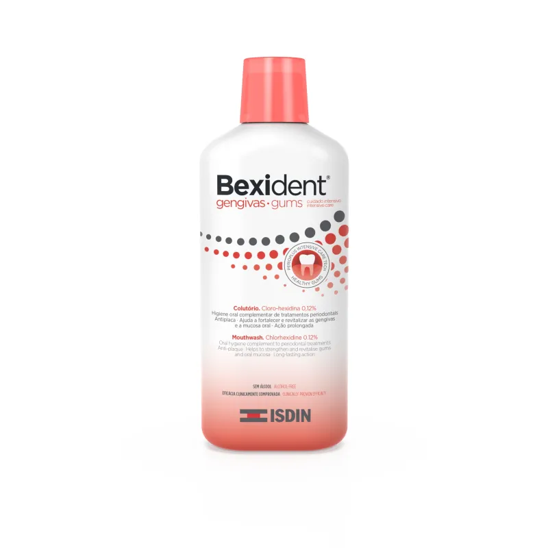 Bexident Encías Colutorio con Clorhexidina, 500ml Bexident Encías Colutorio con Clorhexidina, 500ml