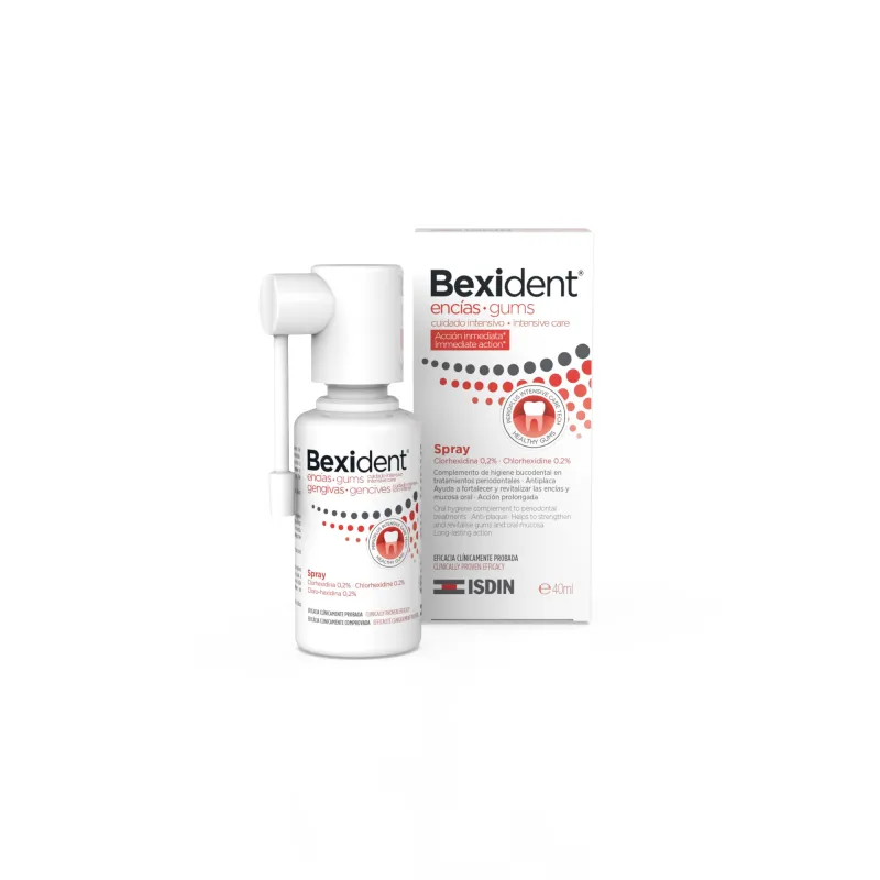 Bexident Encías Clorhexidina 0,2% Spray, 40ml. Bexident Encías Clorhexidina 0,2% Spray, 40ml.
