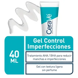 CERAVE GEL CONTROL IMPERFECCIONES 1 TUBO 40 ML CERAVE GEL CONTROL IMPERFECCIONES 1 TUBO 40 ML