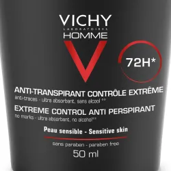 Vichy Homm Desodorante 72h, 50ml.