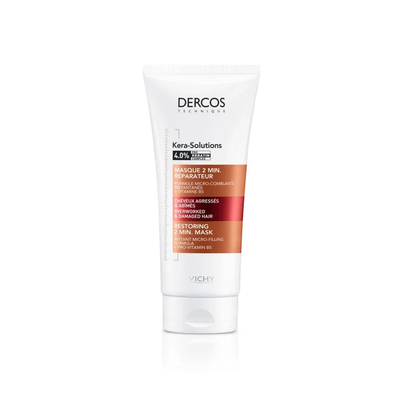 Dercos Mascarilla Kera-Solitions, 200ml. Dercos Mascarilla Kera-Solitions, 200ml.