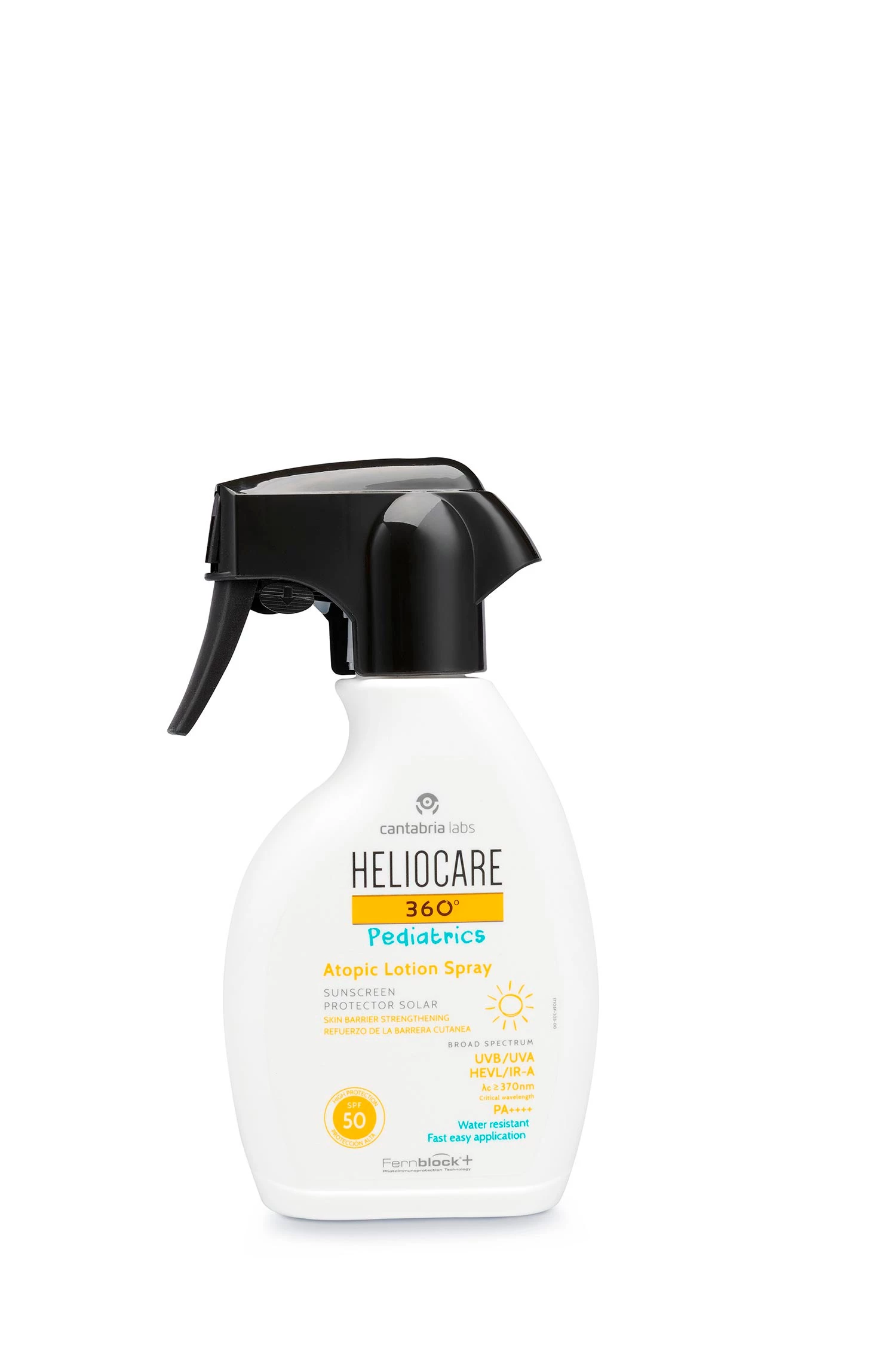 Heliocare 360º atopic Pediatrics lotion spray SPF50+, 250 ml