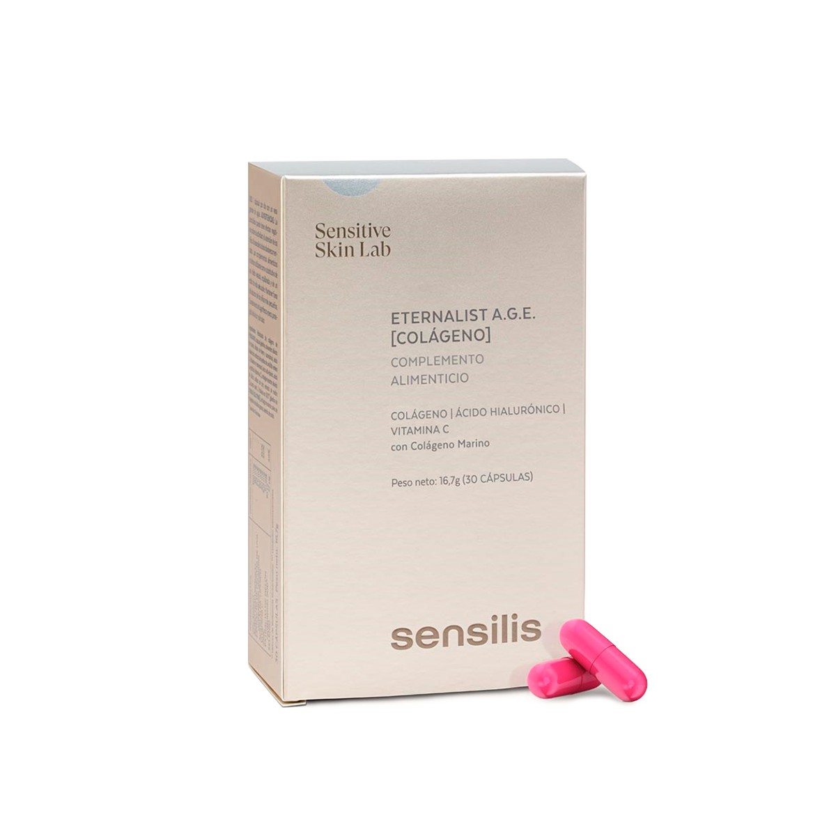 Sensilis Eternalist A.G.E. colágeno, 30 cápsulas