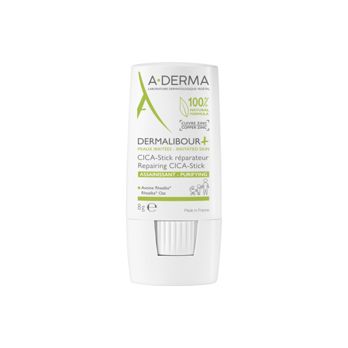 A-Derma Dermalibour Stick Reparador, 8 g