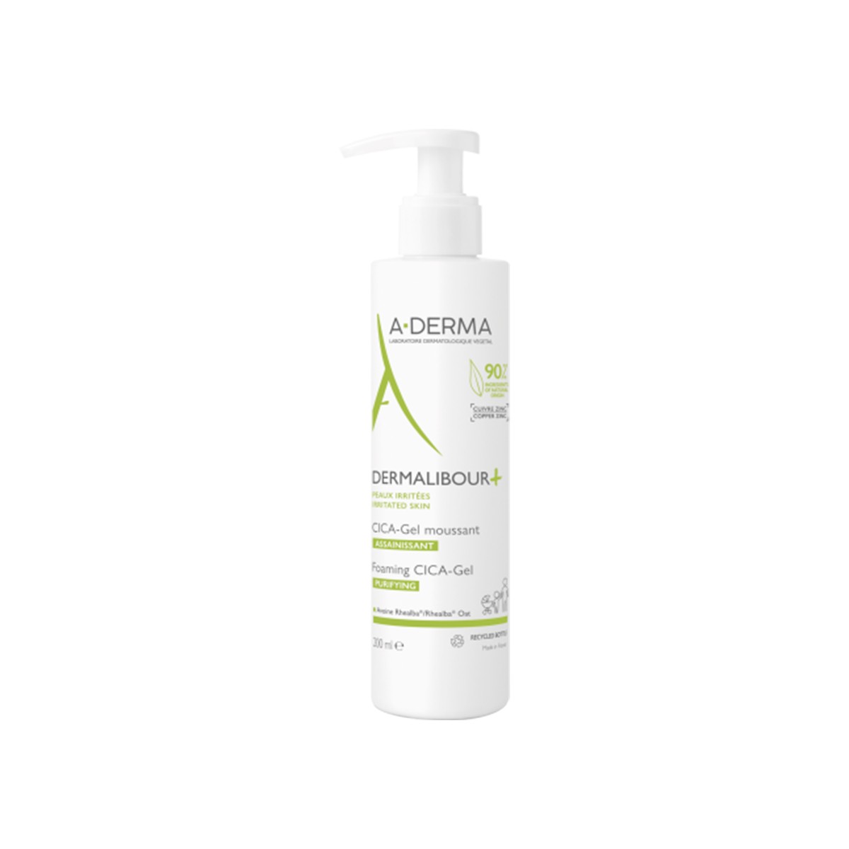 A-Derma Dermalibour gel limpiador, 200 ml