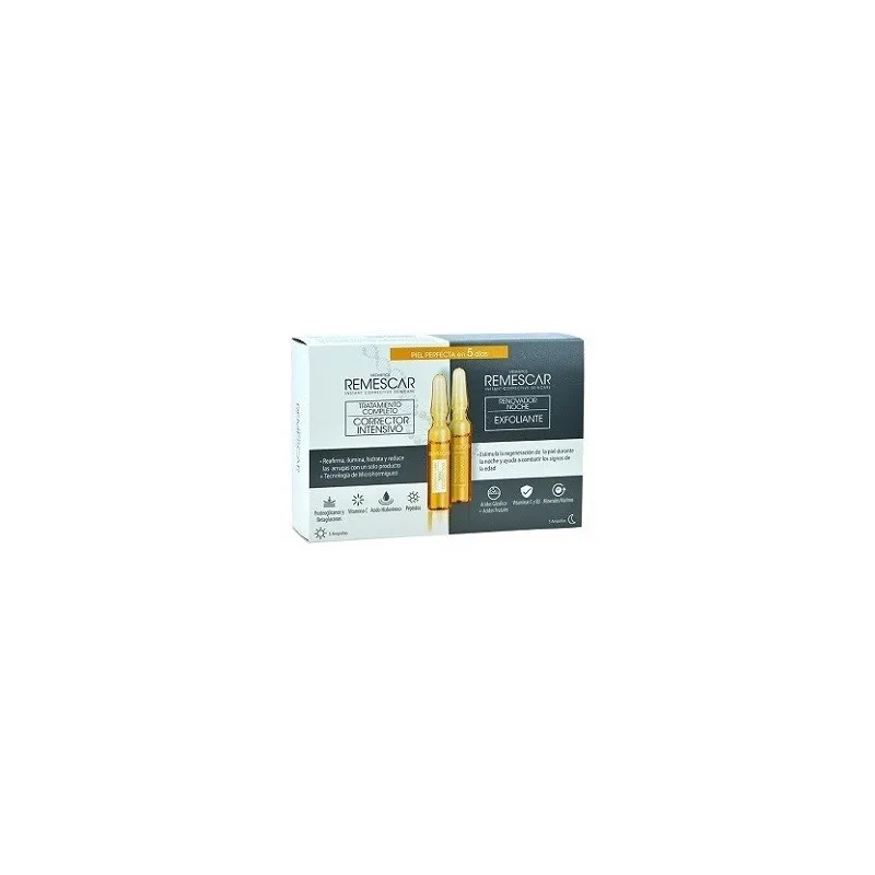 Remescar Pack Tratamiento corrector + Exfoliante Renovador