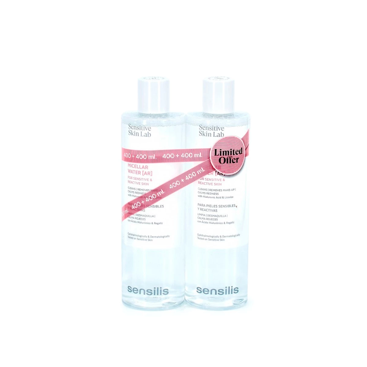 Sensilis Ritual Care Agua Micelar Limpiadora, 2 x 400ml