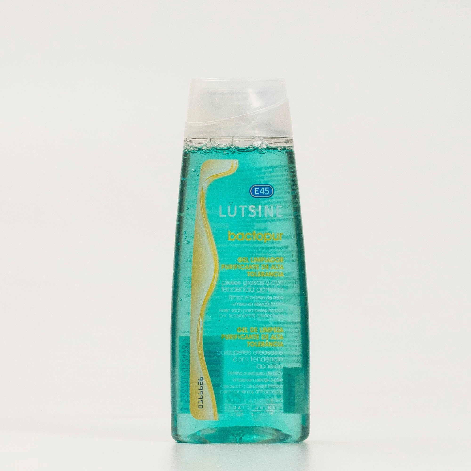 Lutsine Bactopur Gel Limpiador Purificante. 200ml