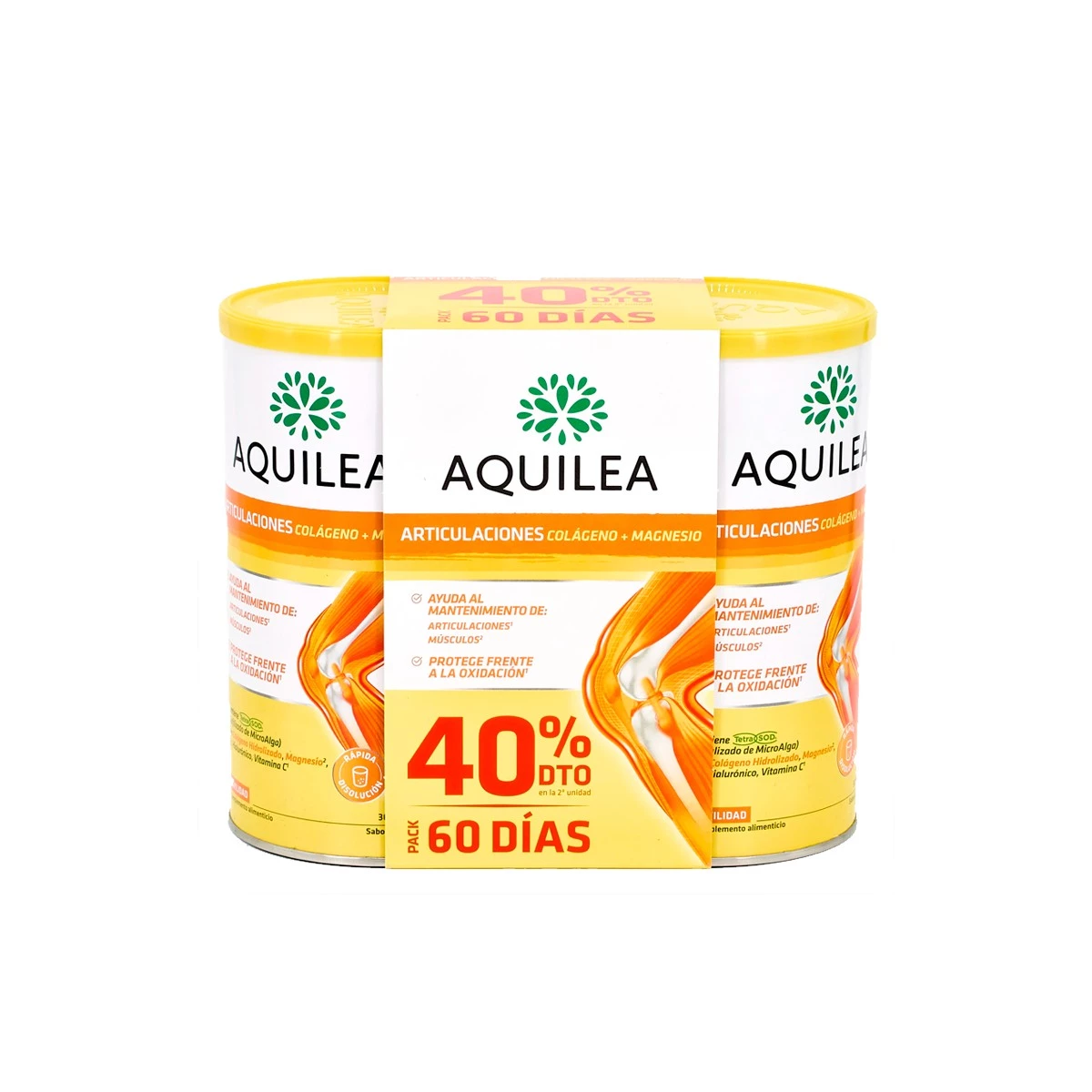 Aquilea Colágeno + Magnesio Limon DUPLO