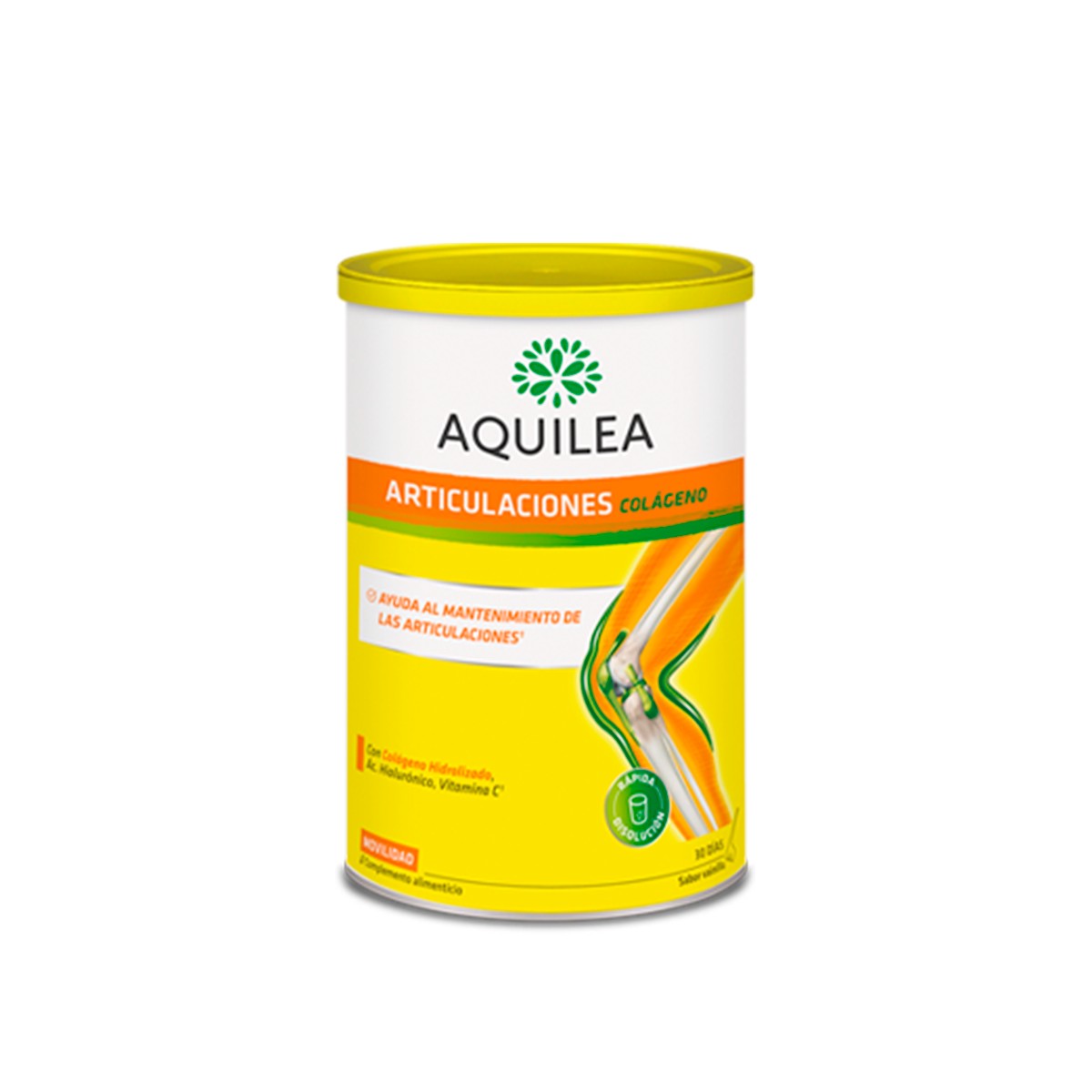 Aquilea Colágeno + ac. hialurónico y vit c, 375 gr