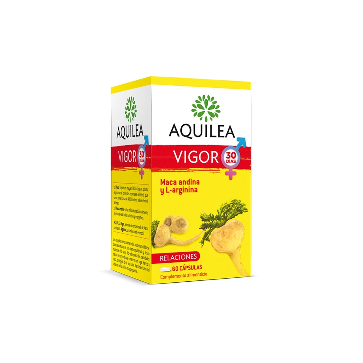 Comprar Aquilea Vigor, 60 cápsulas al mejor precio