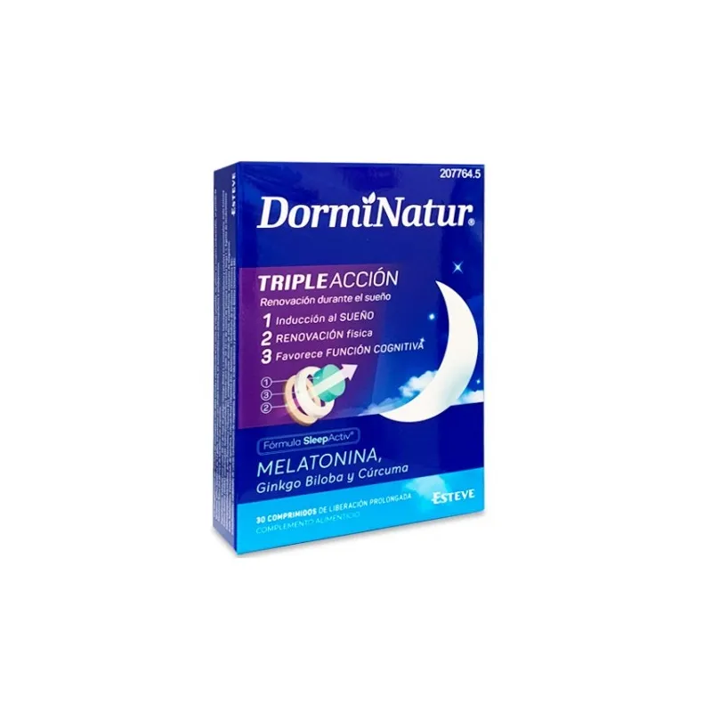 Dorminatur triple acción, 30 comprimidos Dorminatur triple acción, 30 comprimidos