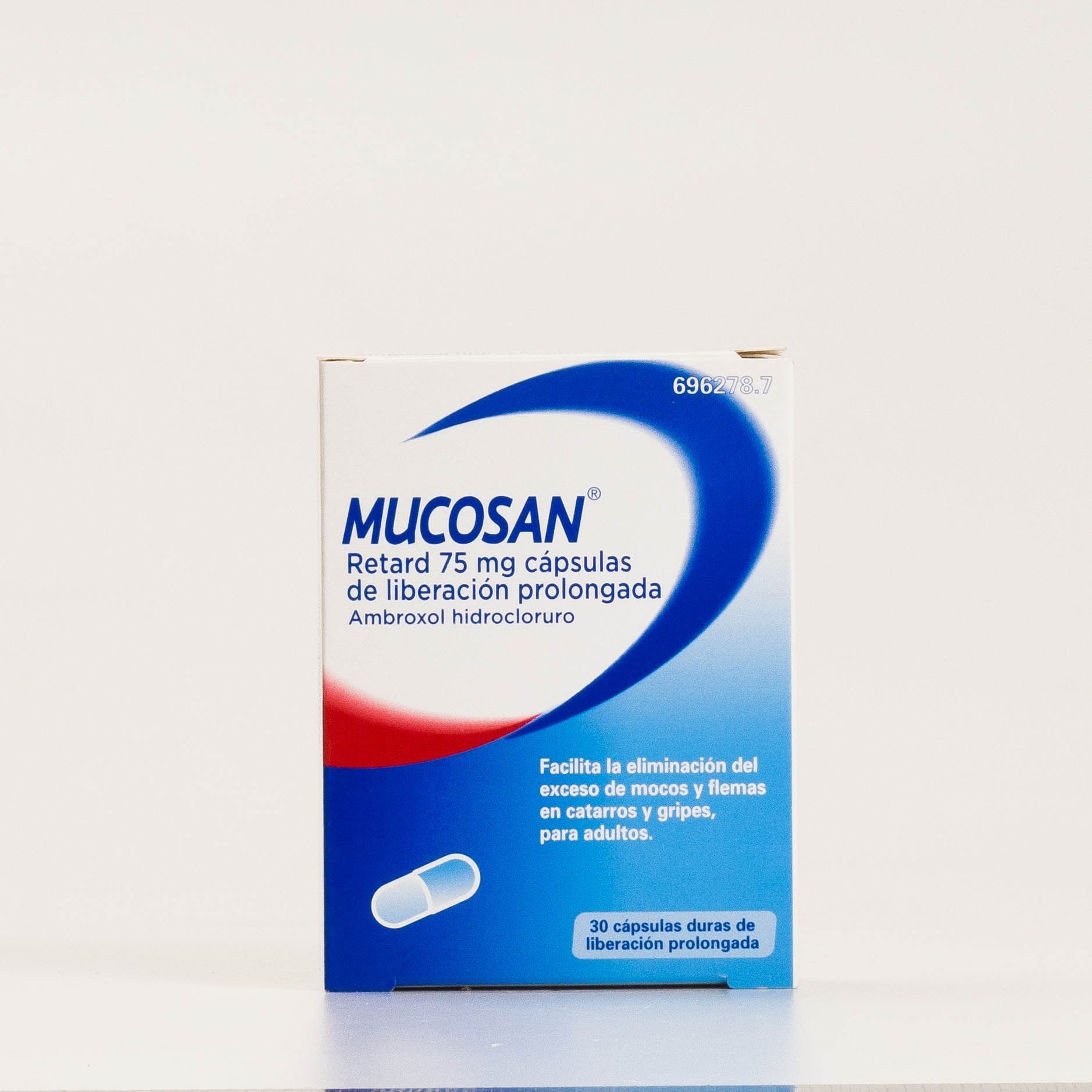 Mucosan Retard 75mg. 30 cápsulas