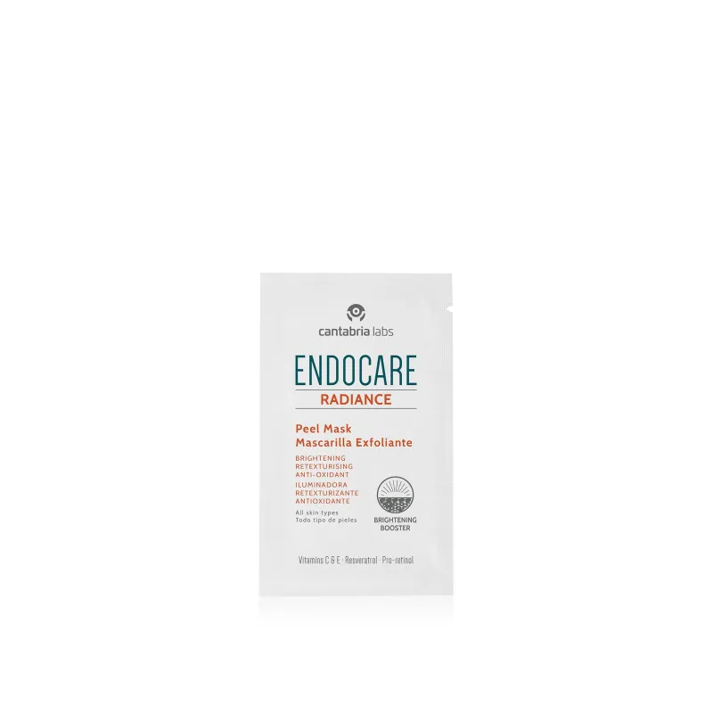 Endocare Radiance Peel Mask Mascarilla Exfoliante, 5 unidades Endocare Radiance Peel Mask Mascarilla Exfoliante, 5 unidades