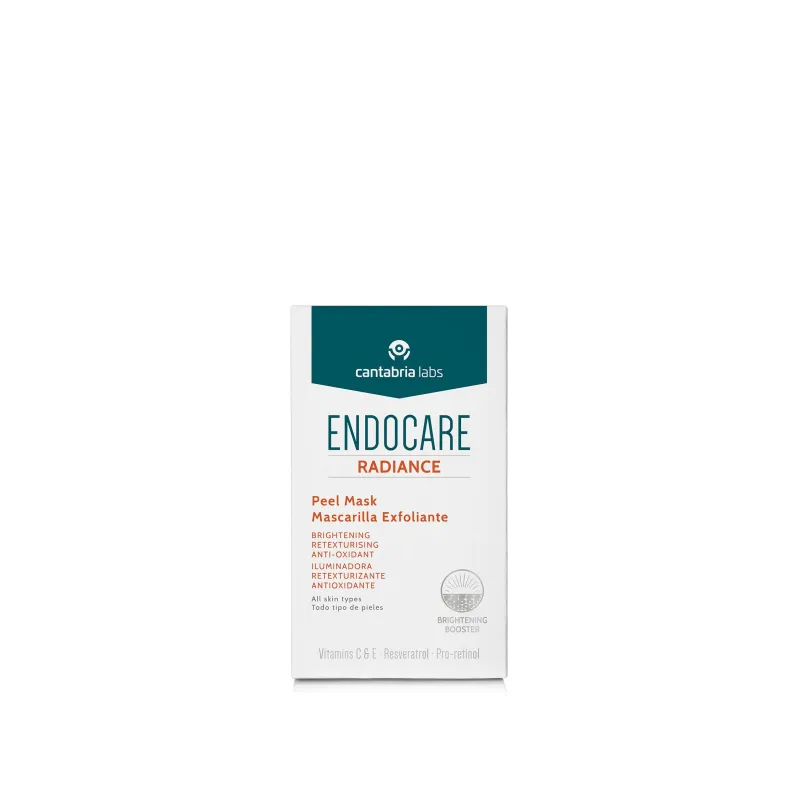 Endocare Radiance Peel Mask Mascarilla Exfoliante, 5 unidades Endocare Radiance Peel Mask Mascarilla Exfoliante, 5 unidades
