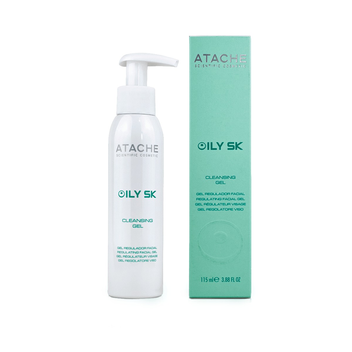 Atache Oily SK cleasing gel, 115 ml