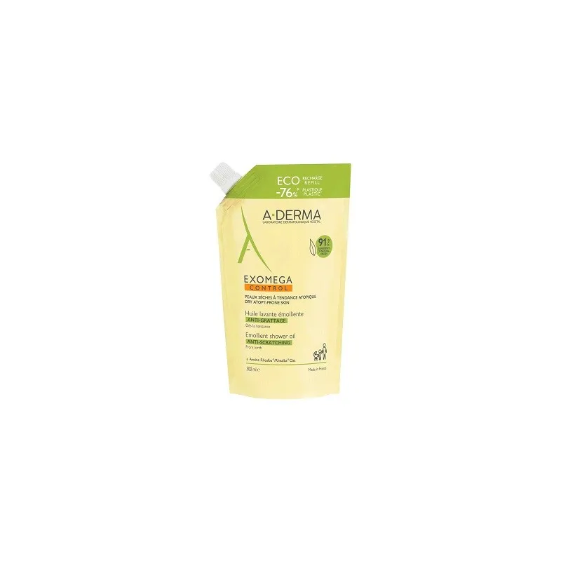 A-Derma Exomega Aceite Ducha y Baño ecorecambio
