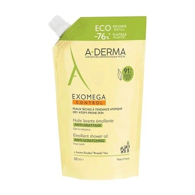 A-Derma Exomega Aceite Ducha y Baño ecorecambio