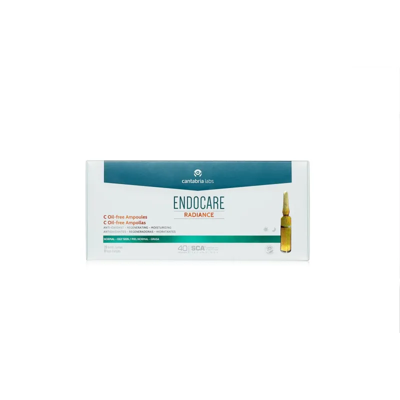 Endocare Radiance-C oil-free, 10 ampollas| Farmacia Barata
