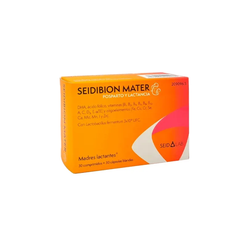 Seidibion Mater 30 comprimidos + 30 cápsulas blandas Seidibion Mater 30 comprimidos + 30 cápsulas blandas