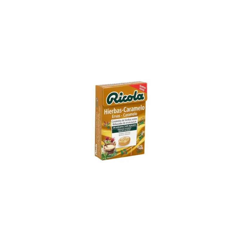 Ricola caramelos sabor hierbas caramelo sin azúcar, 50 g Ricola caramelos sabor hierbas caramelo sin azúcar, 50 g