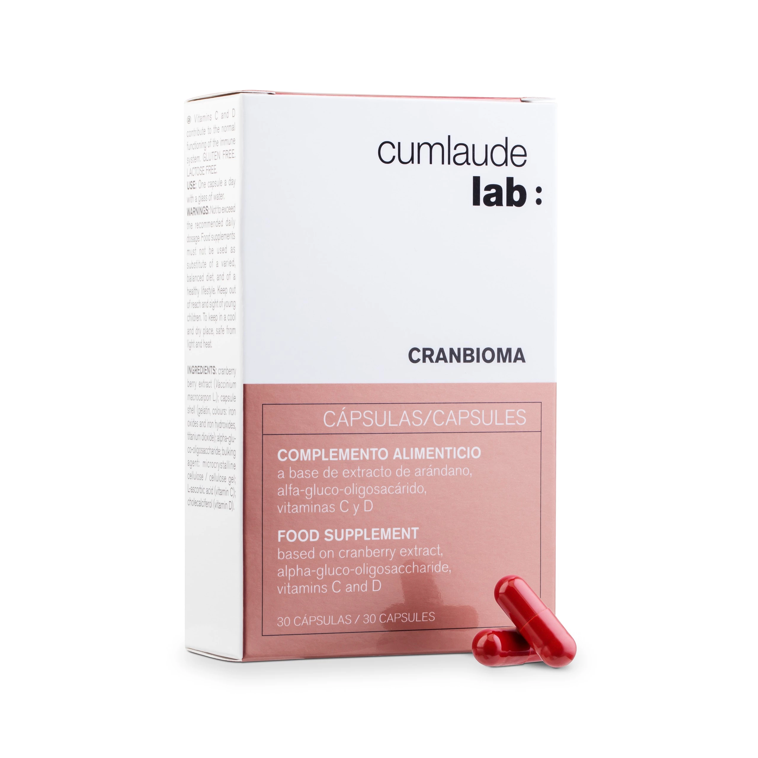 Cumlaude Lab Cranbioma, 30 cápsulas