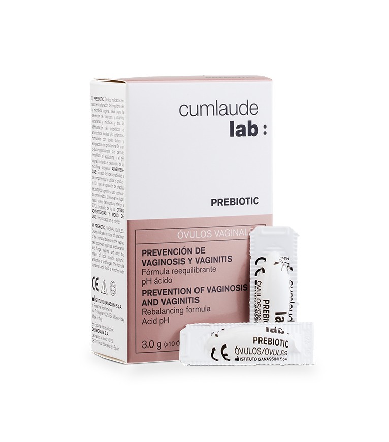 Cumlaude Lab Prebiotic, 10 óvulos vaginales