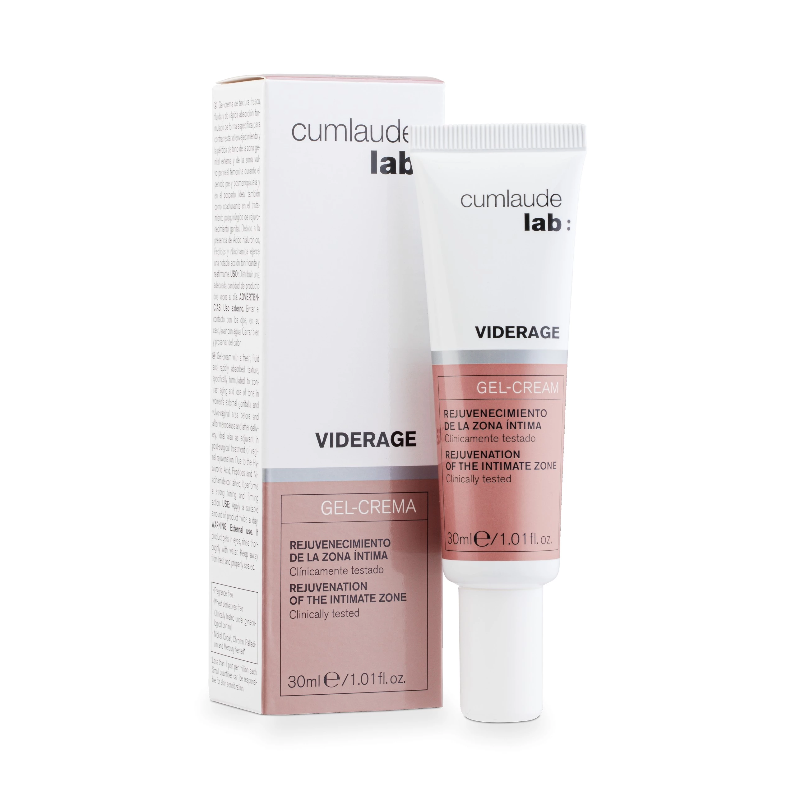 Cumlaude Lab Viderage gel-crema zona íntima, 30 ml