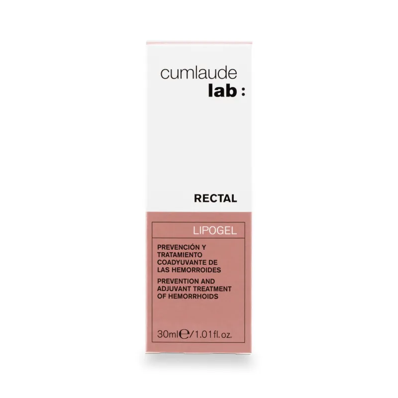 Cumlaude Lab Rectal Lipogel tratamiento de las Hemorroides, 30 ml