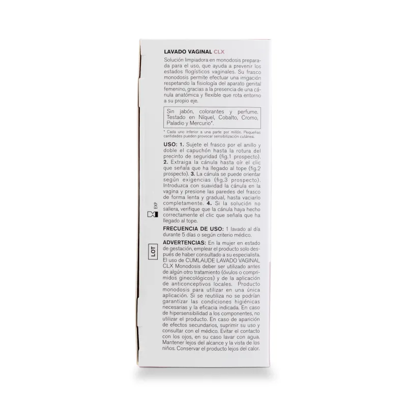 Cumlaude Lab Lavado Vaginal CLX, 5 x 140 ml Cumlaude Lab Lavado Vaginal CLX, 5 x 140 ml