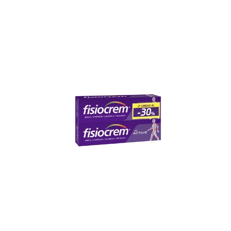 Fisiocrem gel activ oferta duplo, 2x60 ml