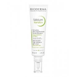 Bioderma Sebium Kerato+ gel crema anti-imperfecciones, 30 ml