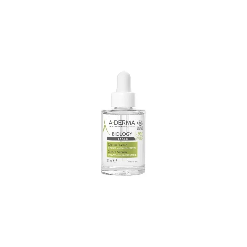 A-Derma Biology hyalu serum 3 en 1, 30 ml