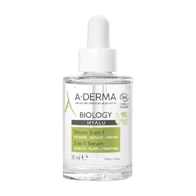 A-Derma Biology hyalu serum 3 en 1, 30 ml