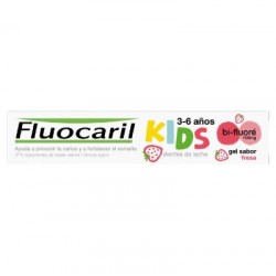 Fluocaril kids 0-6 años gel sabor fresa, 50 ml