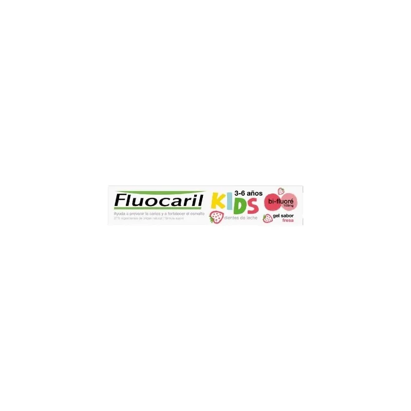Fluocaril kids 0-6 años gel sabor fresa, 50 ml