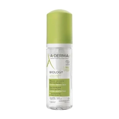 A-Derma Biology espuma limpiadora dermatológica hidraprotectora, 150 ml