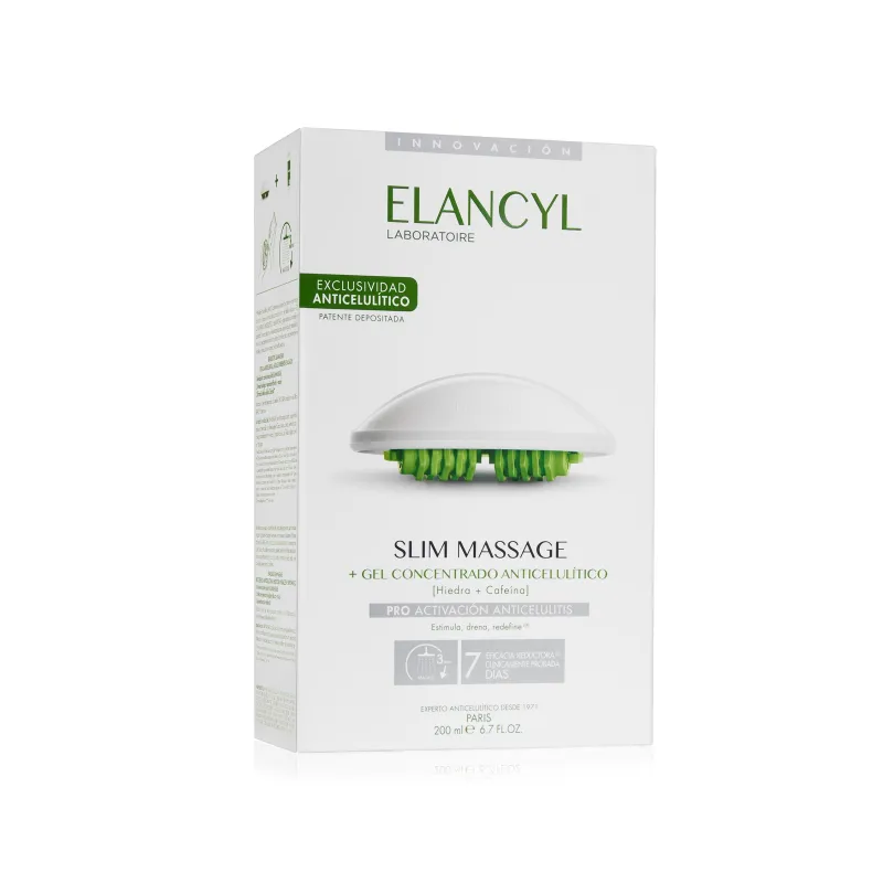 Elancyl Slim massage + gel concentrado anticelulítico, 1 unidad + 200ml.