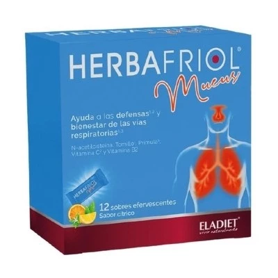 Eladiet Herbafriol mucus mucolítico, 12 sobres