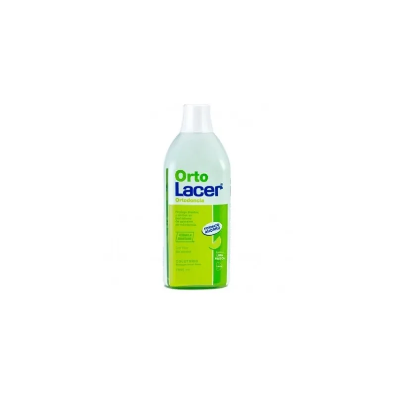 Ortolacer colutorio sabor lima fresca ortodoncia, 1000 ml