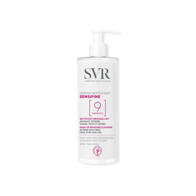 SVR Sensifine Limpiador Desmaquillante, 400ml.