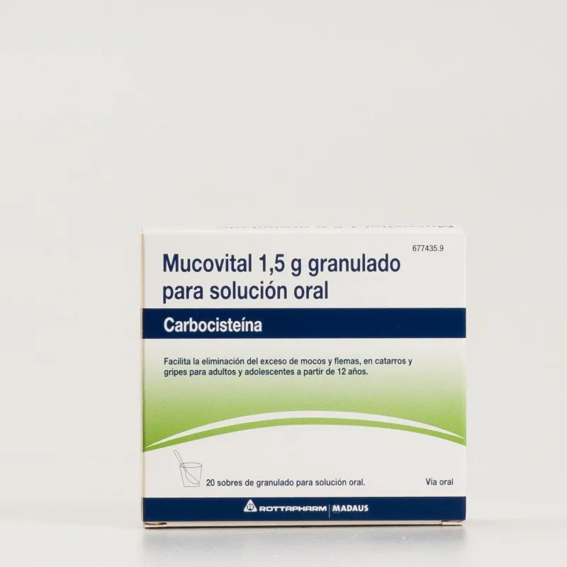 Mucovital 2,7g 20 sobres Mucovital 2,7g 20 sobres