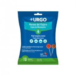 URGO MAREOS DEL VIAJERO 10 PIRULETAS