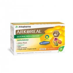Arkoreal Jalea Real inmunidad sin azúcar, 20 ampollas