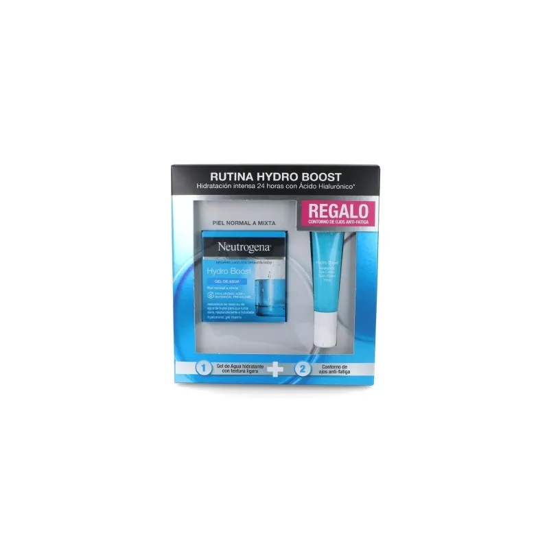 Pack Neutrogena Hydro Boost Gel de Agua+Contorno, 50ml+15ml.