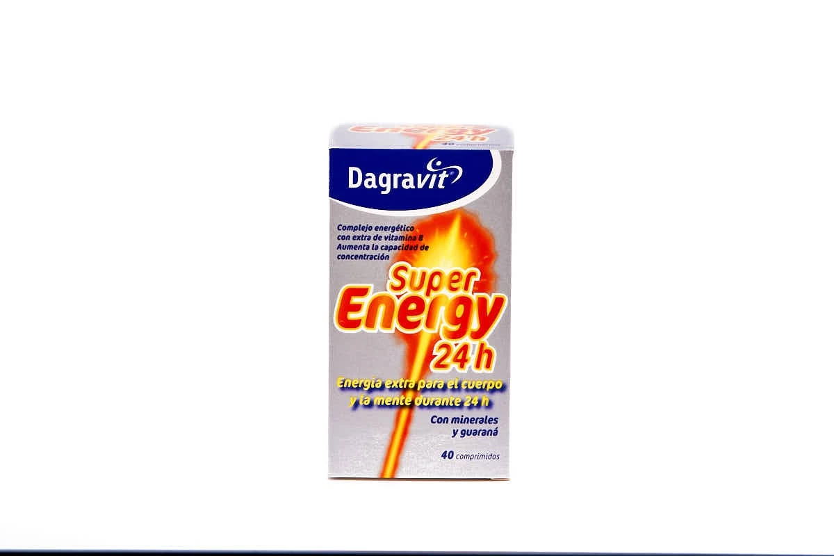 Dragavit Super Energy 24h, 40 comprimidos| Farmacia Barata