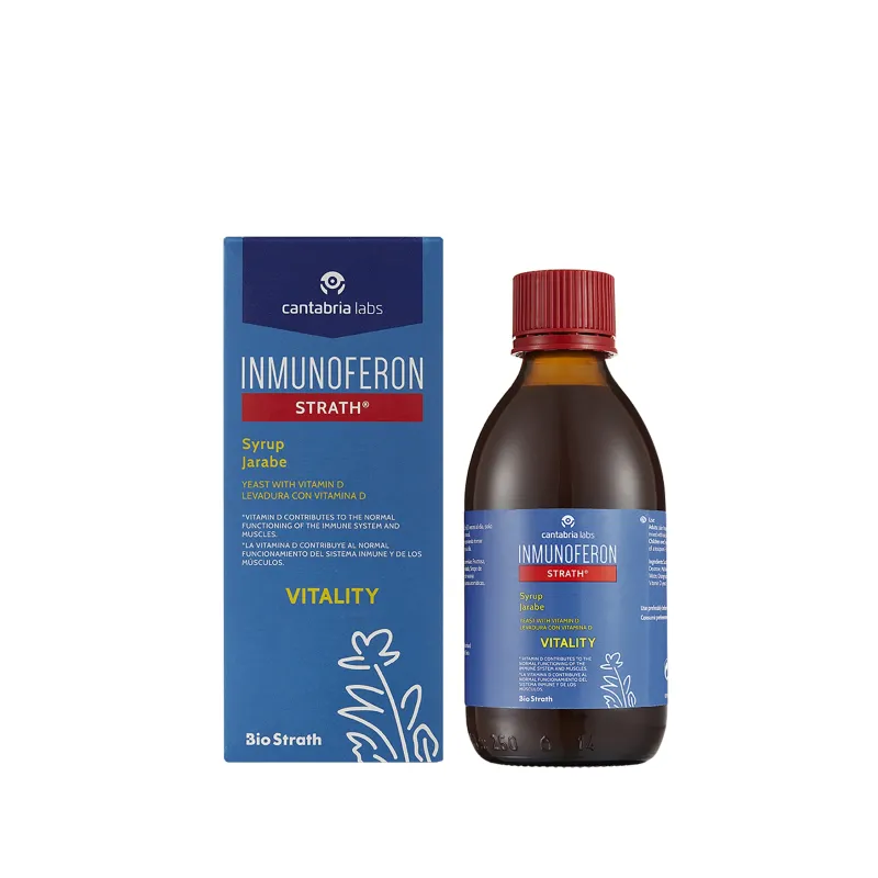 Inmunoferon Strath jarabe Vitality, 250 ml